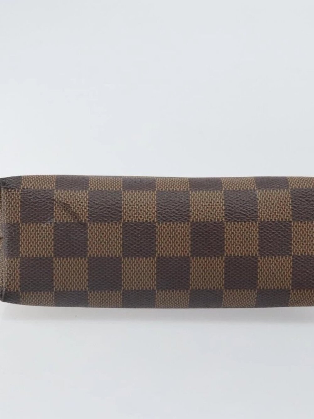LOUIS VUITTON Damier Ebene Pochette Cosmetic PM Pouch N47516 LV Auth 169121 - Picture 7 of 16